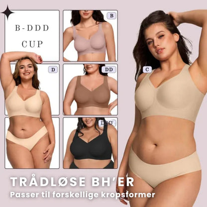 Bøjlefri BH med fuld dækning